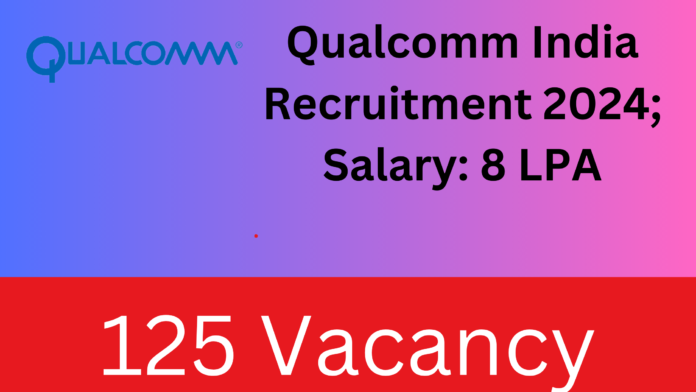 Qualcomm India Administrative Assistant, Senior Recruitment 2024; Salary: 8 LPA
