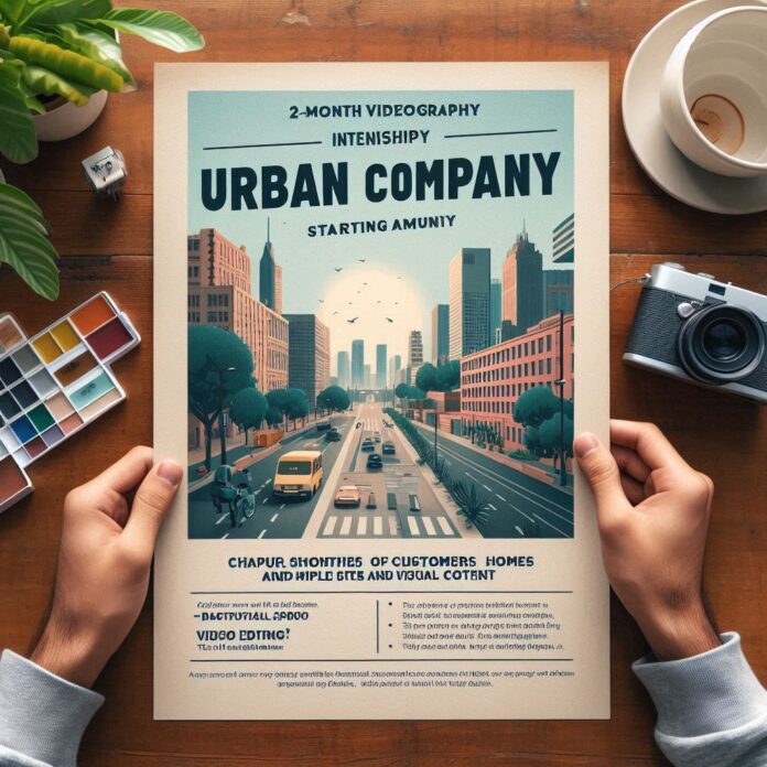 Exciting Videography Internship Opportunity at Urban Company | Apply Now! | Urban Company Internship News; Stipend Rs.50,000/month: Apply By May 23rd | Urban Company Hiring for HR Internship | Urban Company Recruitment Drive |
