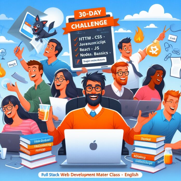 Final Batch for the 30-Day Challenge: Full Stack Web Development Free Master Class - English