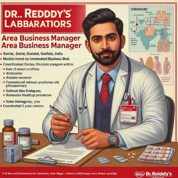 Area Business Manager at Dr. Reddy's Laboratories, Surat, Gujarat, India