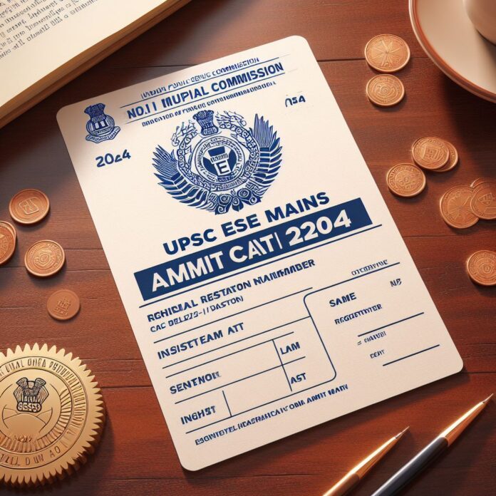 UPSC ESE Mains Admit Card 2024 Realized: Check it Now