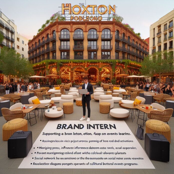 Brand Intern at The Hoxton, Poblenou, Barcelona
