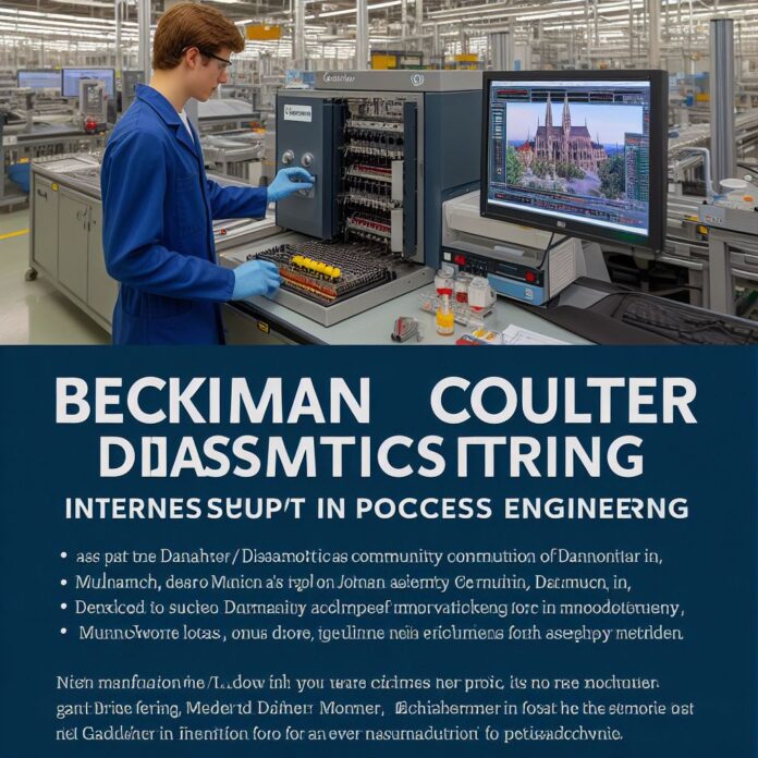Intern / Working Student Manufacturing/Process Engineering (m/f/d) at Beckman Coulter Diagnostics, Munich, Germany