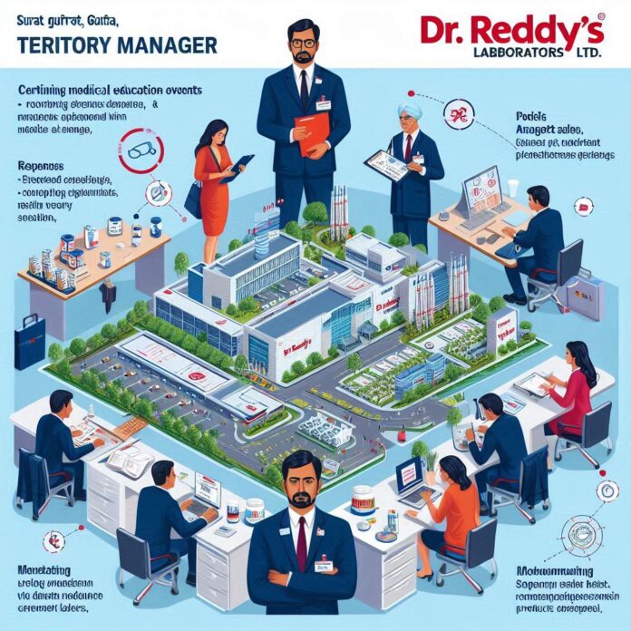 Territory Manager at Dr. Reddy’s Laboratories Ltd., Surat, Gujarat, India