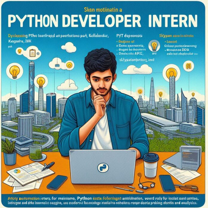 Python Developer Internship at Skypoint, Bangalore