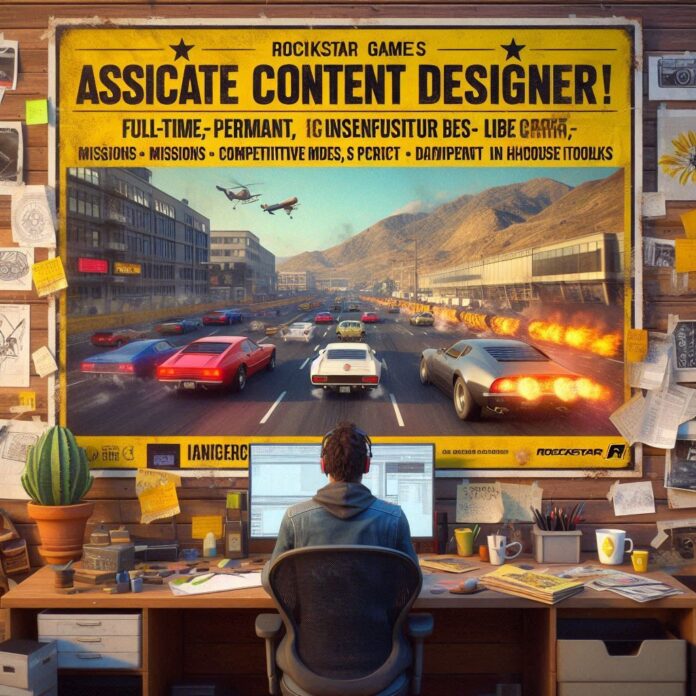 Associate Content Designer at Rockstar Games, Dundee