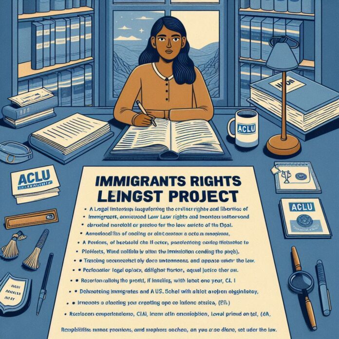 Legal Intern, Immigrants' Rights Project at ACLU, San Francisco, CA