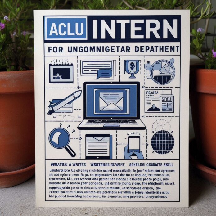 Communications Intern at ACLU of Florida - Miami, FL (Remote)