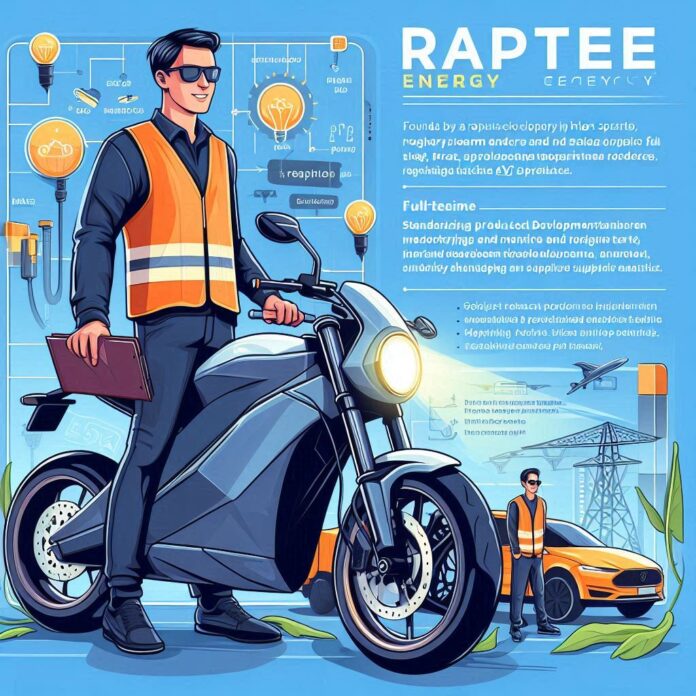 Project Management Internship at Raptee Energy