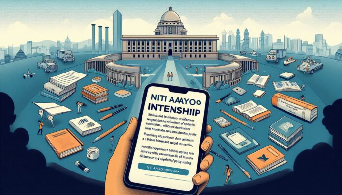 NITI Aayog Internship, Govt. Of India; Check stipend: Apply by 10th July
