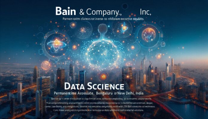 Bain & Company, Inc. Hiring Associate, Data Science