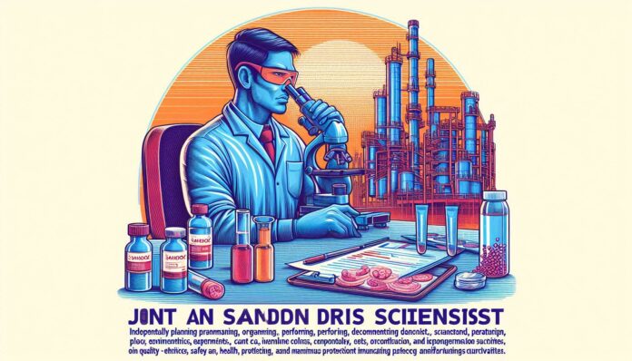 Scientist at Sandoz