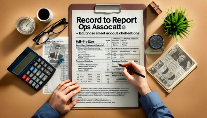 Accenture Hiring Record to Report Ops Associate