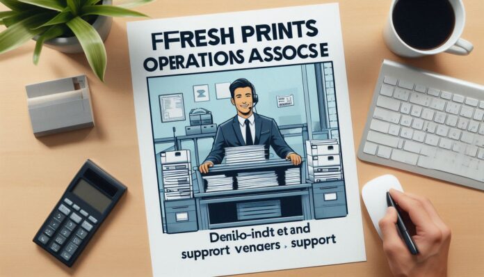 Fresh Prints Hiring Operations Associate - Production Logistics