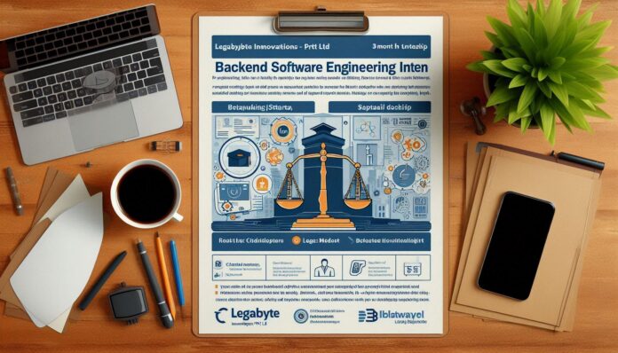 LEGABYTE INNOVATIONS Hiring Backend Developer Intern