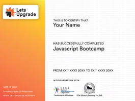 Free Online Live JavaScript Zero to Hero Course With Certification By LetsUpgrade | Online Program | Free Online Course | Free Certification | Live Lectures |
