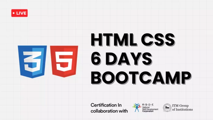 HTML & CSS 6 Days Bootcamp