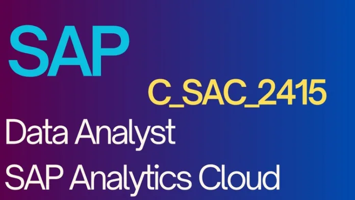 SAP C_SAC_2415 | Data Analyst | Analytics Cloud | Exam Dumps Free Course Coupon